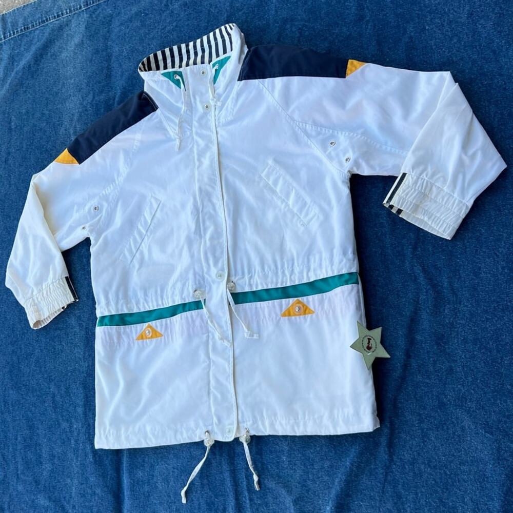 90s Lifestyles By Mulberry Street Color Block Ski Jacket View 3